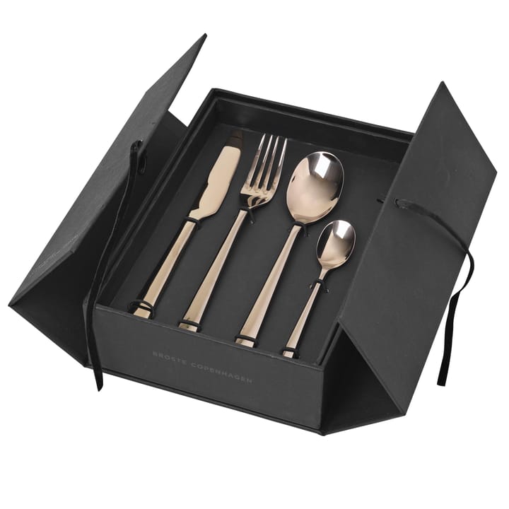 Hune aterimet 16 osaa, titanium espresso Broste Copenhagen