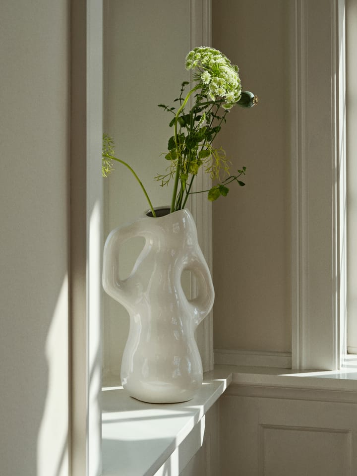 Isolde vaasi 35 cm, White Broste Copenhagen