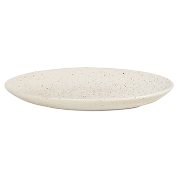 Nordic Vanilla lautanen soikeat 22 cm - Cream with grains - Broste Copenhagen