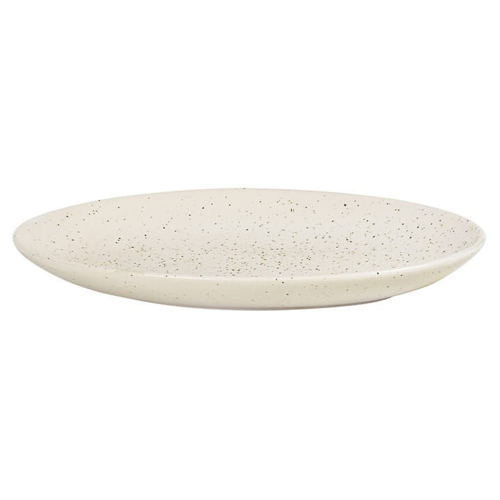 Nordic Vanilla lautanen soikeat 22 cm, Cream with grains Broste Copenhagen