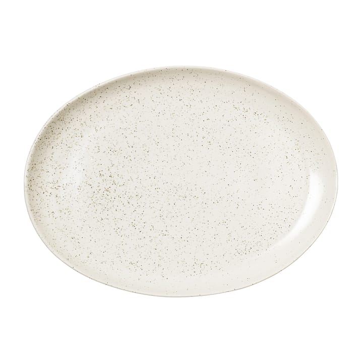 Nordic Vanilla lautanen soikeat 35,5 cm, Cream with grains Broste Copenhagen