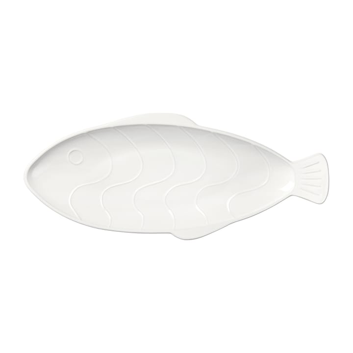 Pesce lautanen 17,6 x 41,4 cm, Transparent white Broste Copenhagen