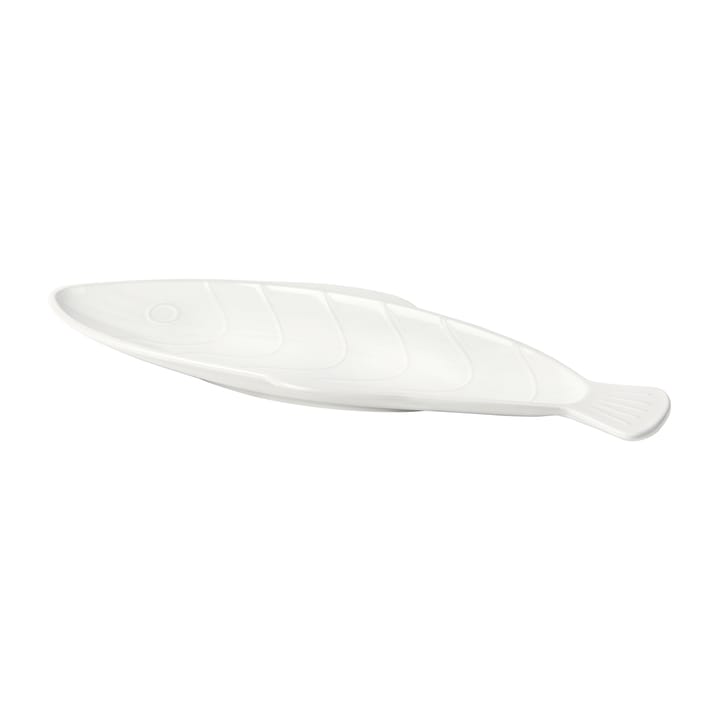 Pesce lautanen 17,6 x 41,4 cm, Transparent white Broste Copenhagen