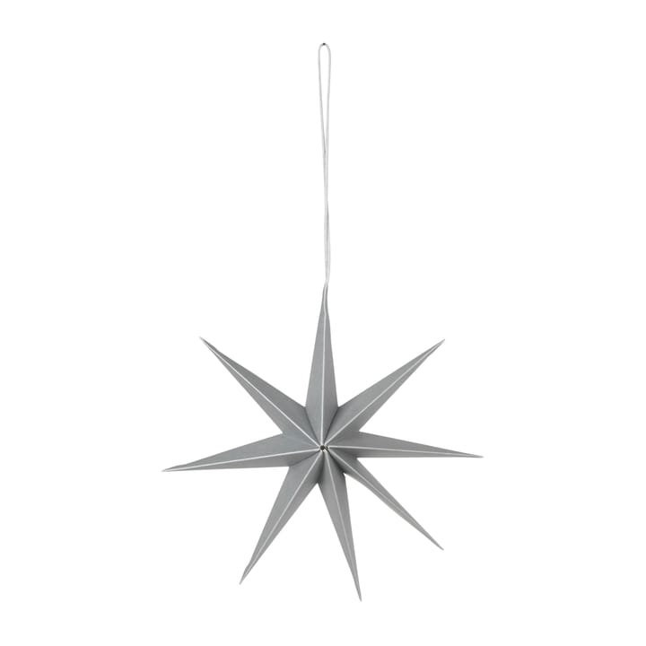 Star paperitähti Ø15 cm, Silver Broste Copenhagen