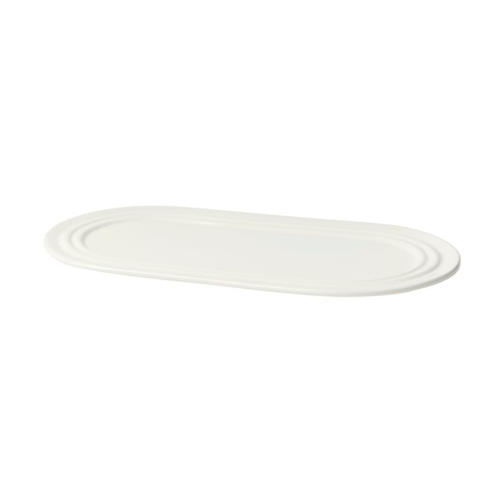 Stevns lautanen, soikea 27,5 cm, Chalk white Broste Copenhagen