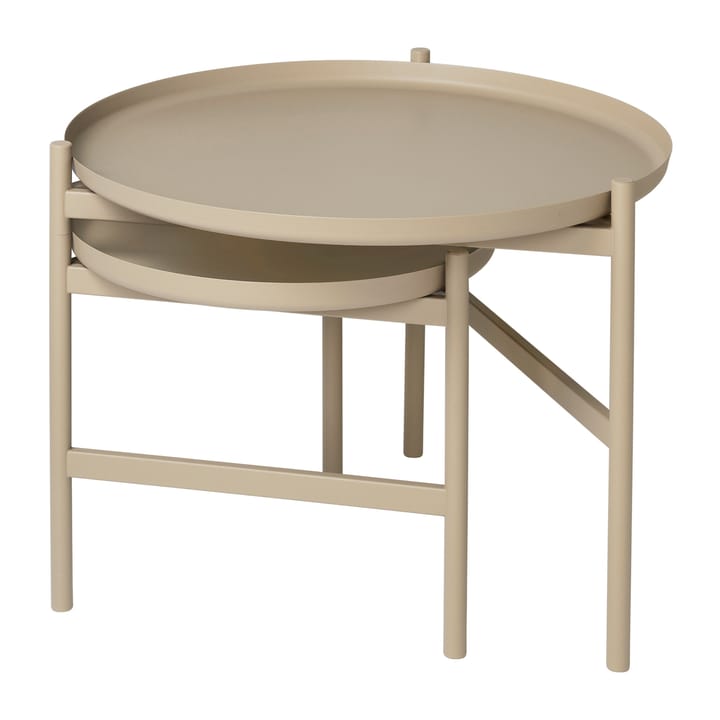 Turner table -sivupöytä Ø 70 cm, Grey Broste Copenhagen