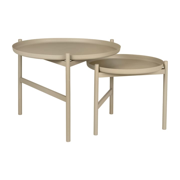 Turner table -sivupöytä Ø 70 cm, Grey Broste Copenhagen