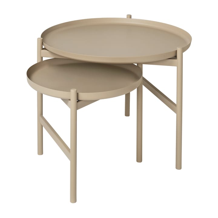 Turner table -sivupöytä Ø 70 cm, Grey Broste Copenhagen