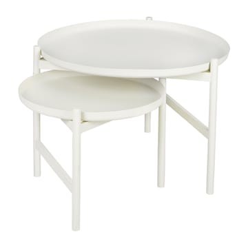 Turner table -sivupöytä Ø 70 cm - White - Broste Copenhagen