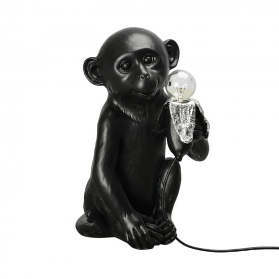 Banana Monkey pöytälamppu, Musta Byon