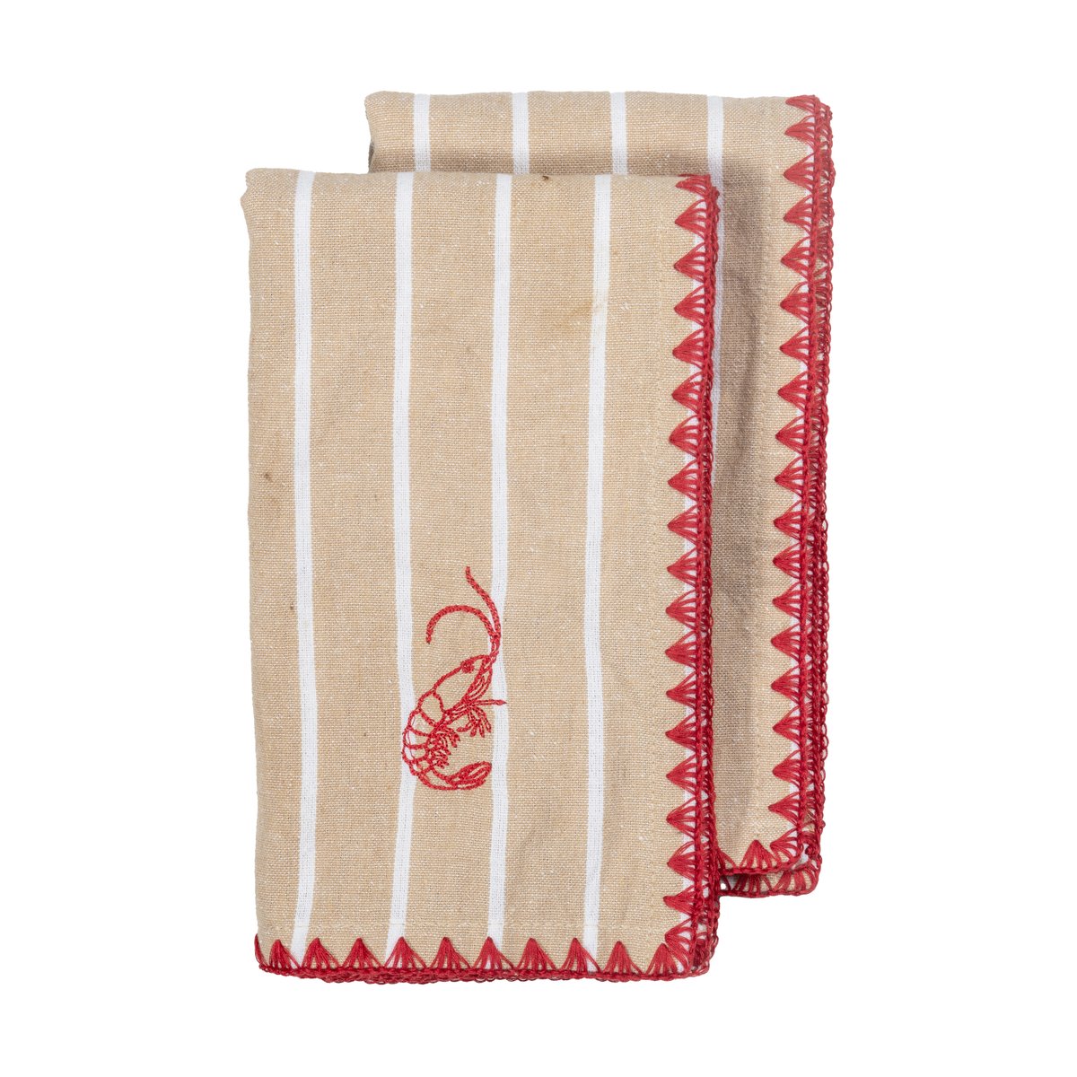 Byon Bubba kangasservetti 45x45 cm 2-pack. Beige