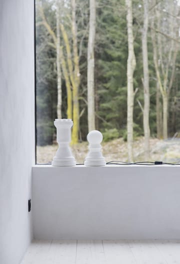 Chess Pawn -pöytävalaisin  - White - Byon