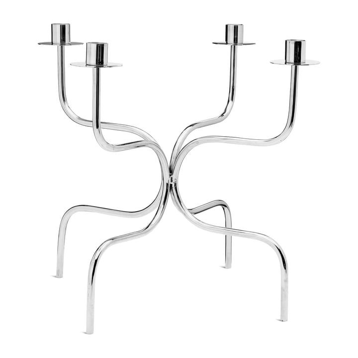 Kynttilänjalka candelabra quartet - Nikkelöity messinki - Classic Collection