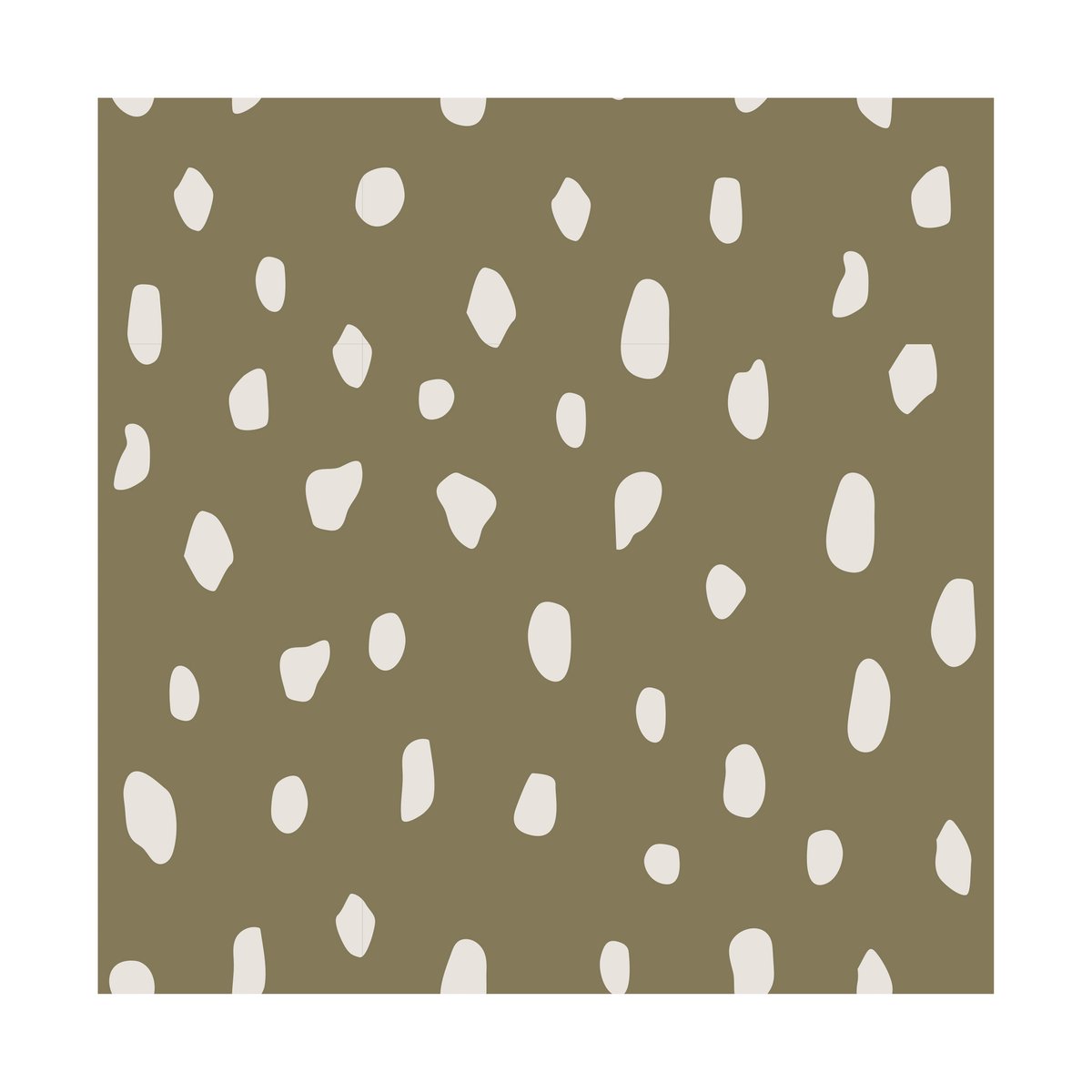 Cooee Design Dots servetti 33×33 cm 20-pack Olive