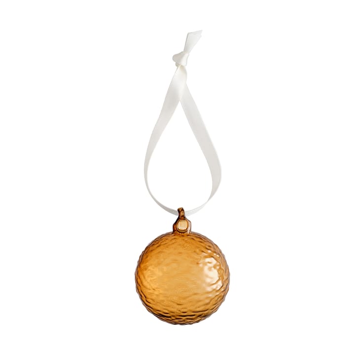 Gry Marble joulupallo Ø5 cm, Cognac Cooee Design