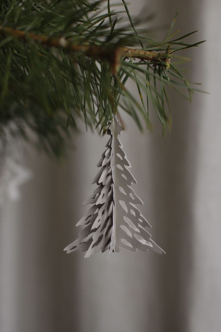 Paper Pinetree koriste ripustettava. 2 kpl, Hiekka Cooee Design