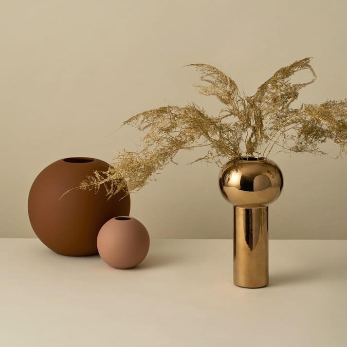 Pillar maljakko 24 cm, Gold Cooee Design