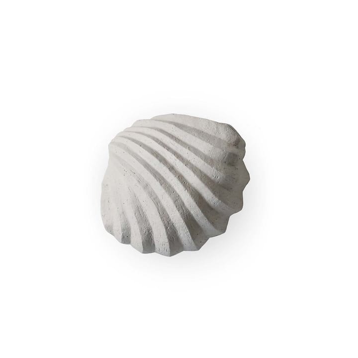 The Clam Shell -veistos 13 cm, Limestone Cooee Design