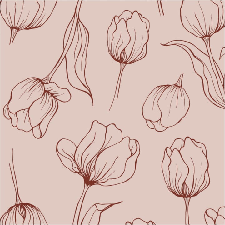 Tulipa lautasliinat 33 x 33 cm - Blush - Cooee Design