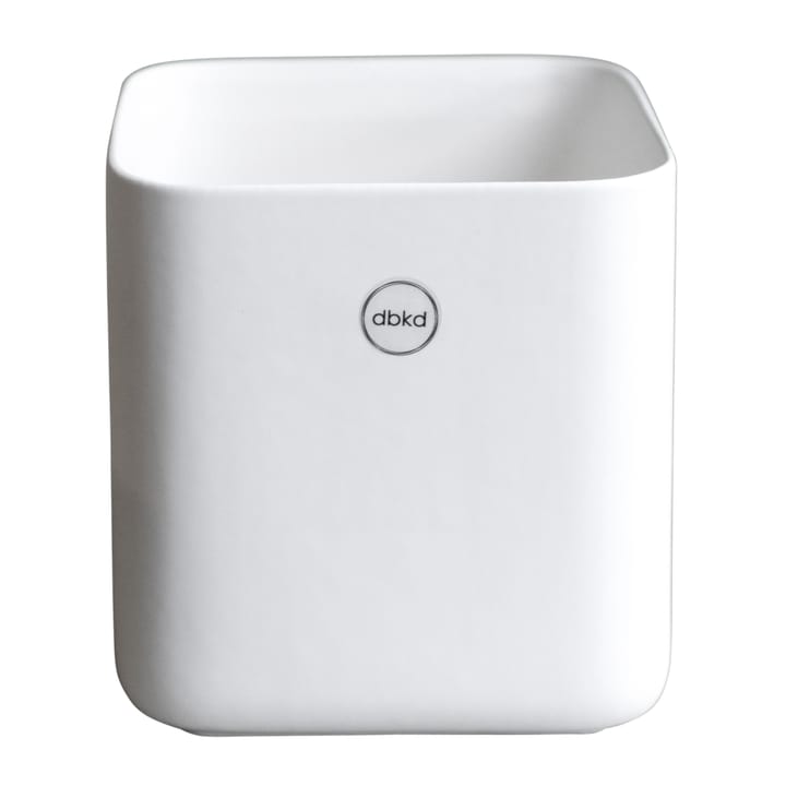 Cube ruukku small Ø 13 cm - Matte white - DBKD