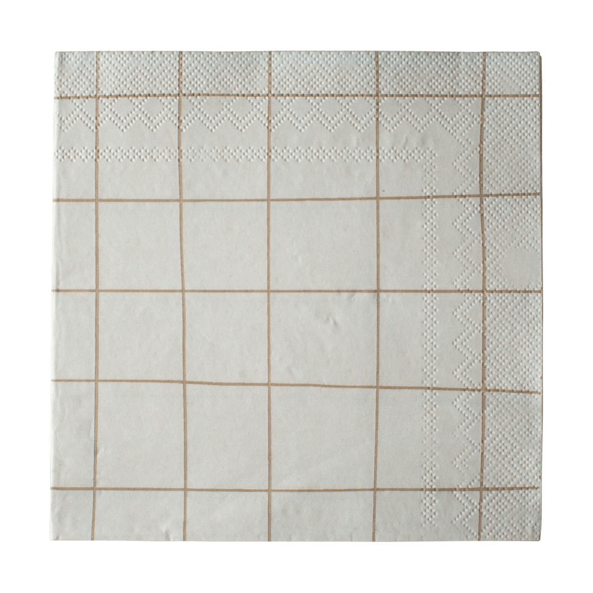 DBKD Square paperiservietti 33x33 cm 20-pakkaus Creme