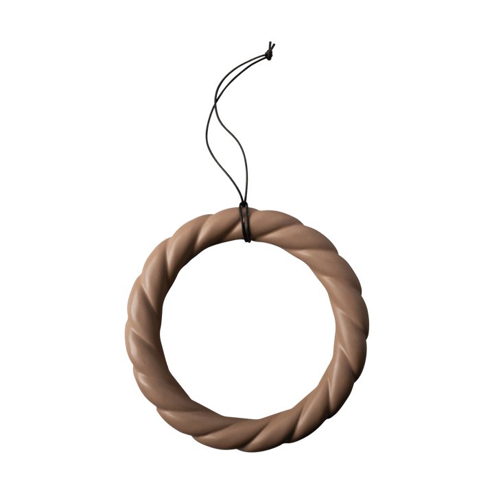 Twine kranssi Ø27 cm, Nougat DBKD