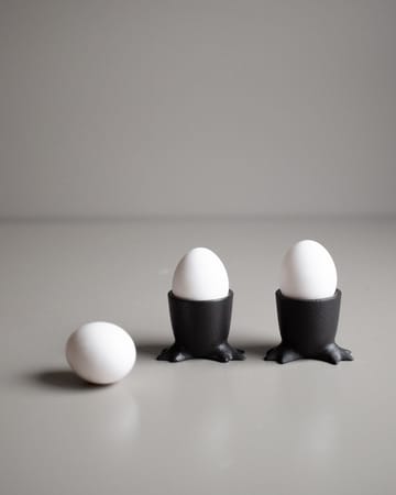 Walking Egg -munakuppi - Black - DBKD