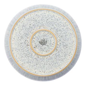 Halo Speckle coupe -lautanen, 26 cm - Harmaa-ruskea - Denby