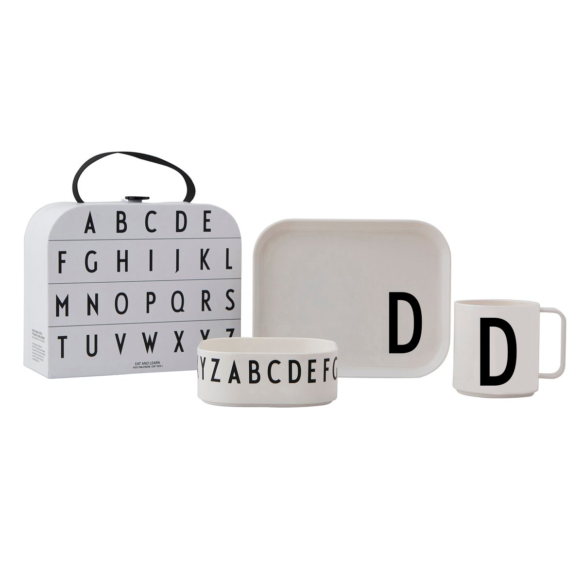 Design Letters Design Letters lasten tarjoilusetti D