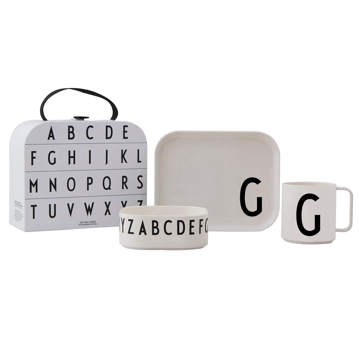 Design Letters Design Letters lasten tarjoilusetti G