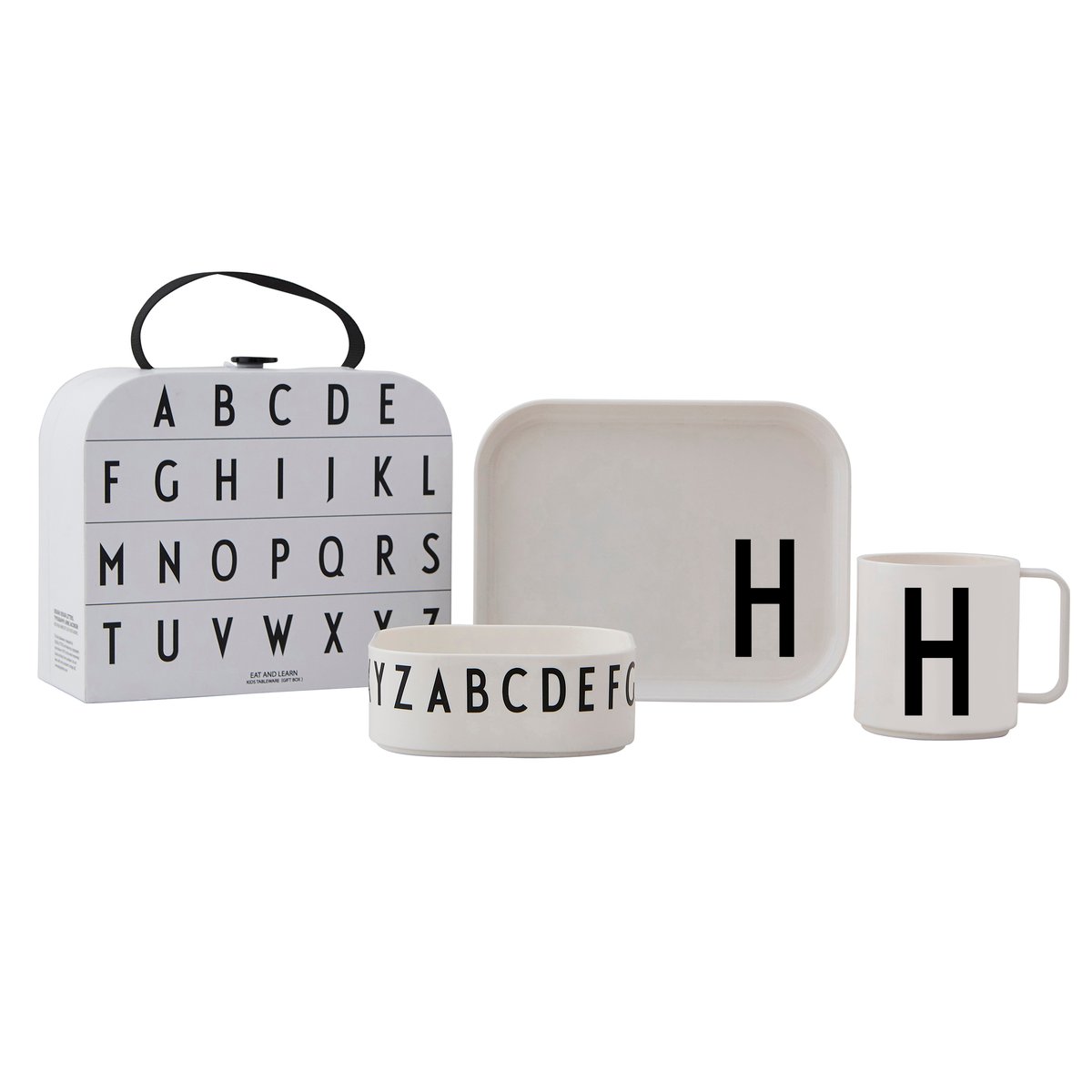 Design Letters Design Letters lasten tarjoilusetti H