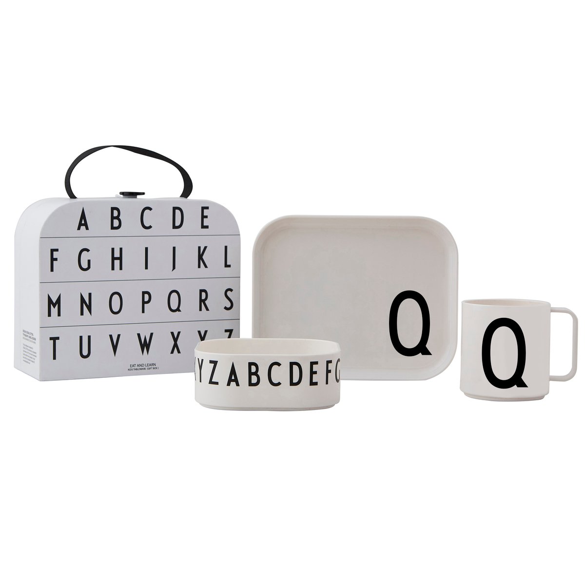 Design Letters Design Letters lasten tarjoilusetti Q