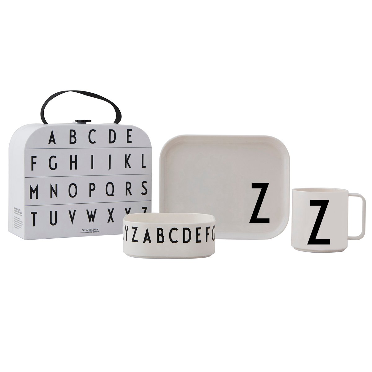 Design Letters Design Letters lasten tarjoilusetti Z