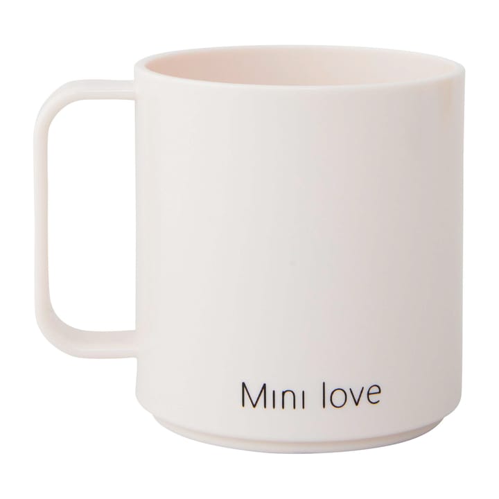 Design Letters Mini Love kahvallinen kuppi - White - Design Letters