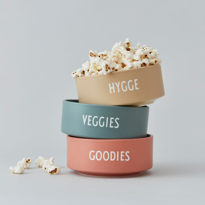 Design Letters snack-kulho Ø12 cm, Hygge Design Letters