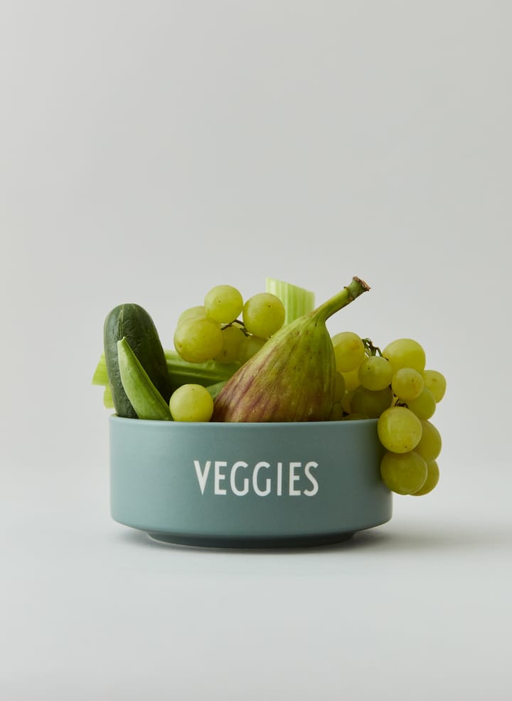 Design Letters snack-kulho Ø12 cm, Veggies Design Letters