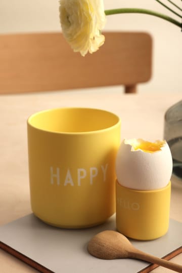 Design Letters suosikkikuppi 25 cl - Happy-yellow - Design Letters