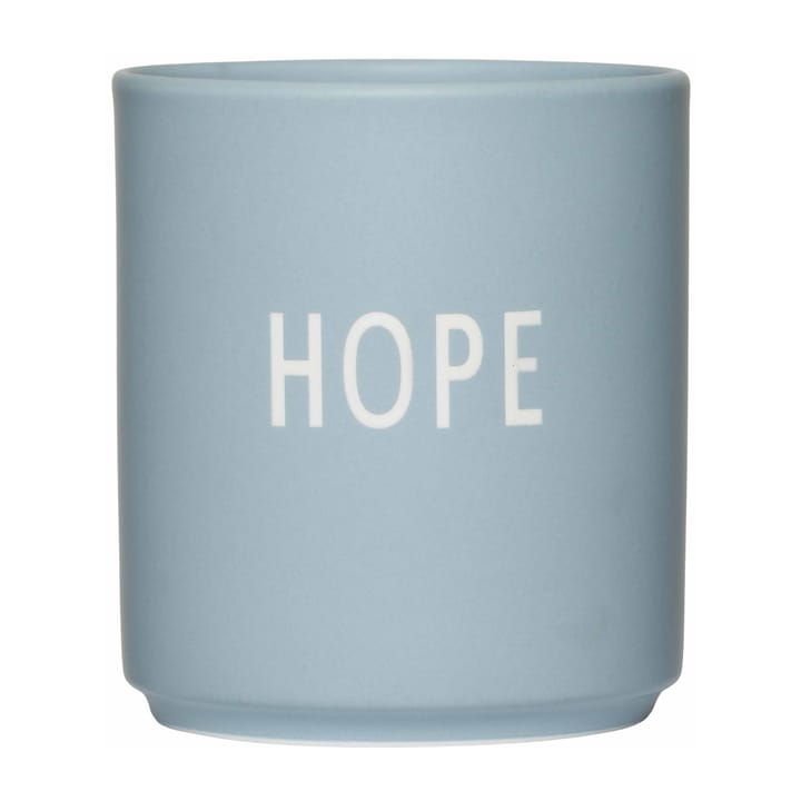 Design Letters suosikkikuppi 25 cl - Hope-light blue - Design Letters