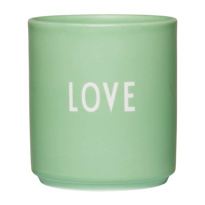 Design Letters suosikkikuppi 25 cl - Love-green bliss - Design Letters