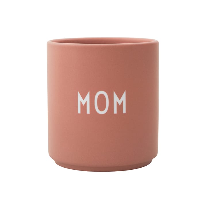 Design Letters suosikkikuppi 25 cl - Mom/Love-nude - Design Letters