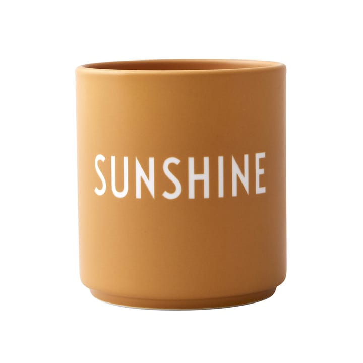 Design Letters suosikkikuppi 25 cl - Sunshine (Keltainen) - Design Letters