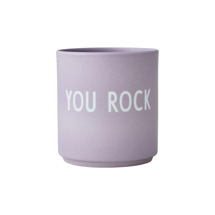 Design Letters suosikkikuppi 25 cl - You rock-lavender - Design Letters