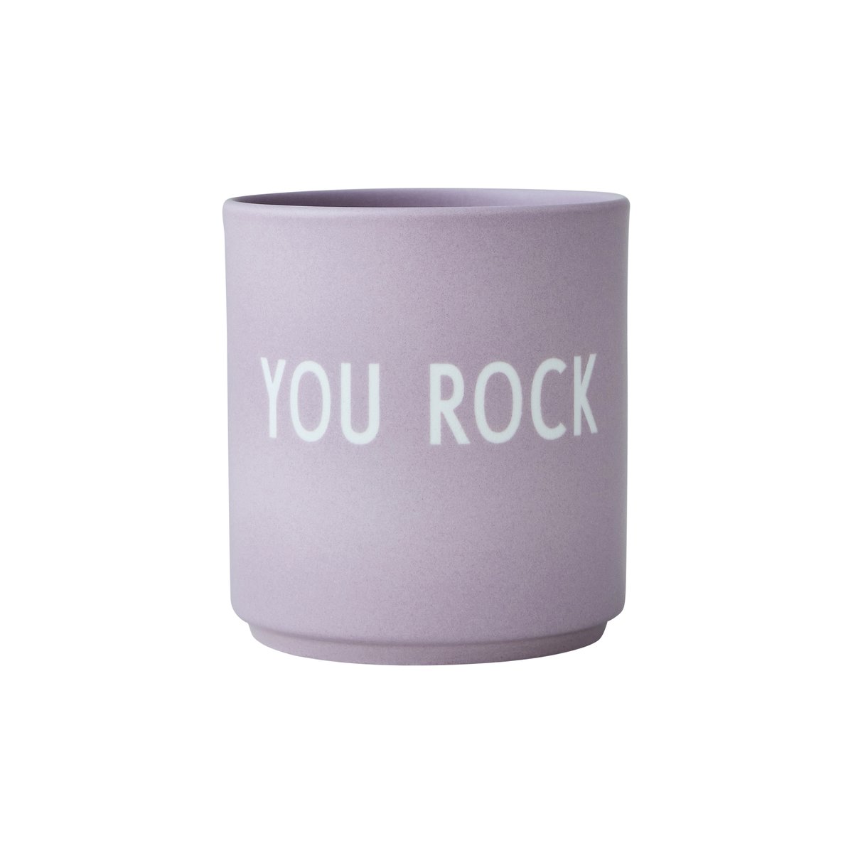 Design Letters Design Letters suosikkikuppi 25 cl You rock-lavender