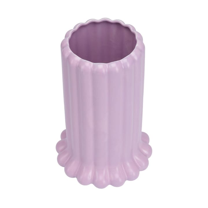 Tubular vaasi large 24 cm, Purple Design Letters