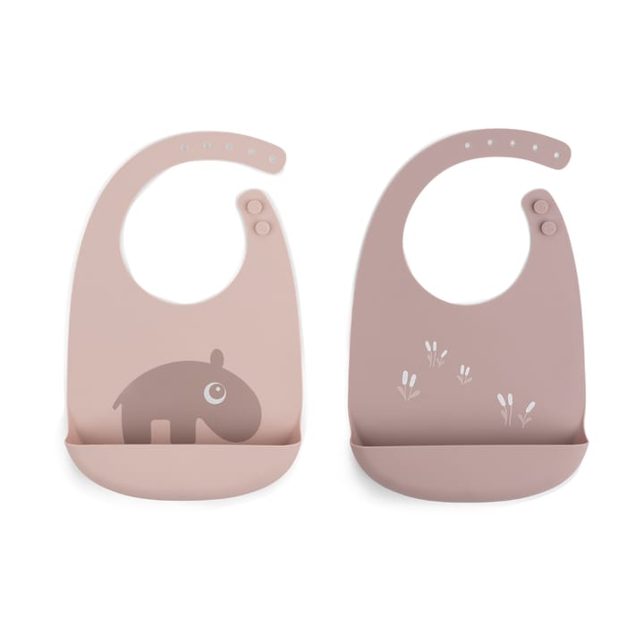 Ozzo ruokalappu 2-pack, Puuteri Done by deer