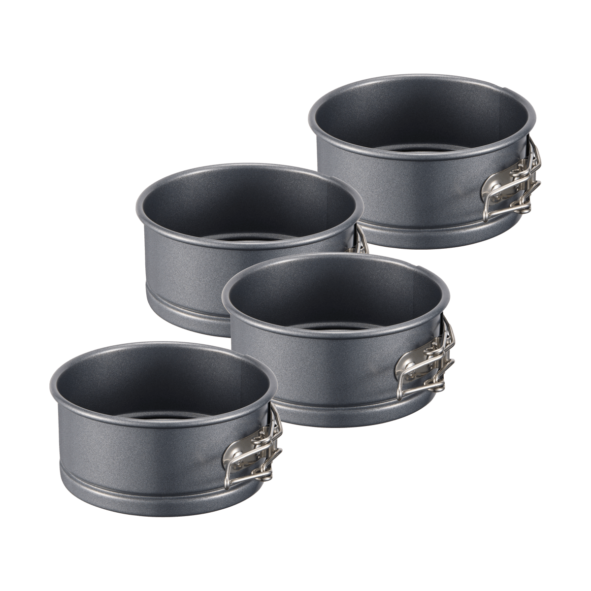 Dorre Karabo mini springform hiiliteräs 4-pack. Ø10 cm