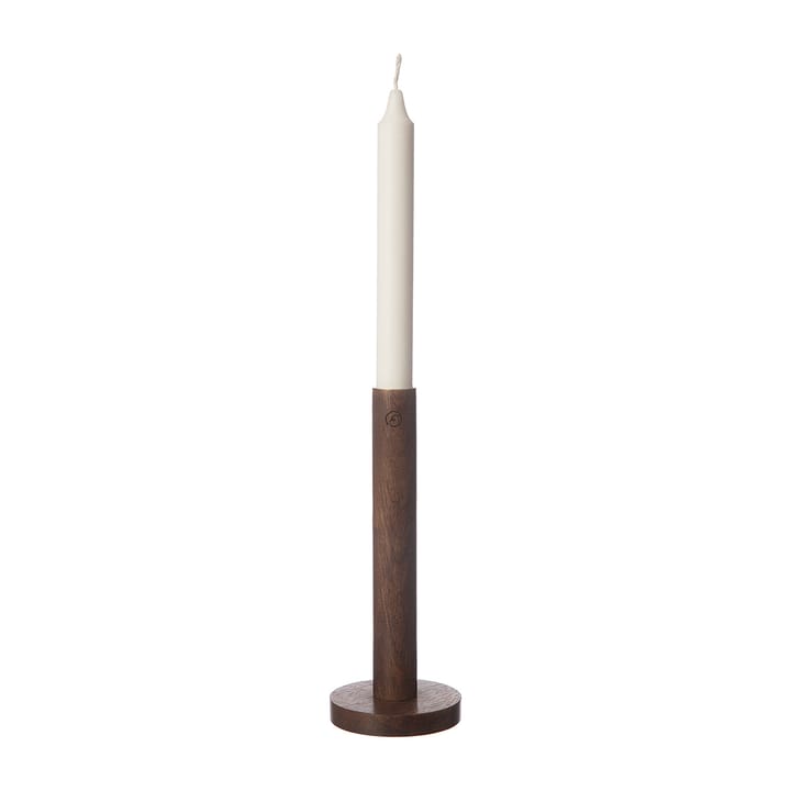 Ernst kynttilänjalka, puuta 20 cm, Tummanruskea ERNST