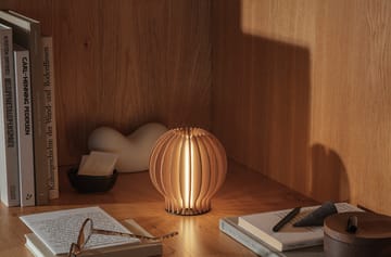 Eva Solo Radiant LED ladattava valaisin pyöreä - Oak - Eva Solo