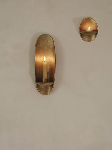 Agapé seinäkynttilänjalka - Brass finish - ferm LIVING