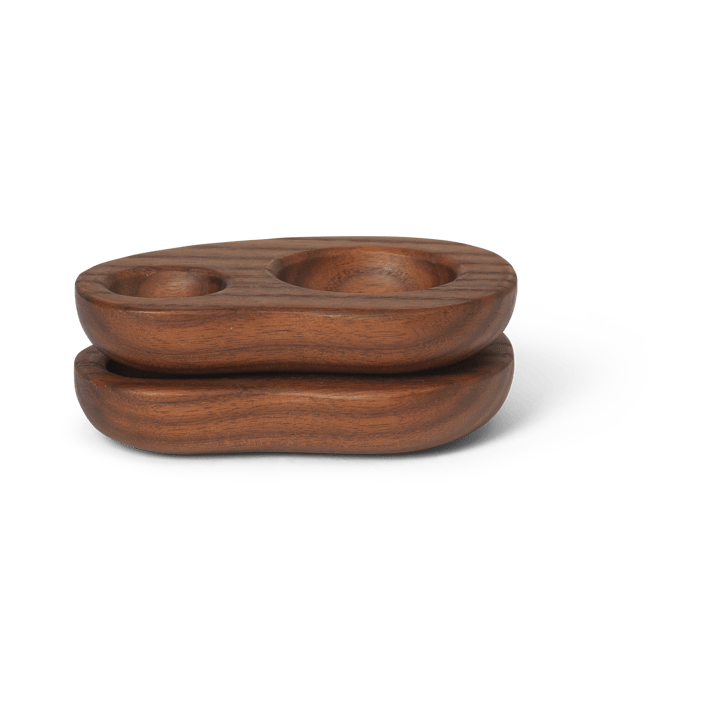 Cairn munakuppi 2-pakkaus, Dark brown ferm LIVING